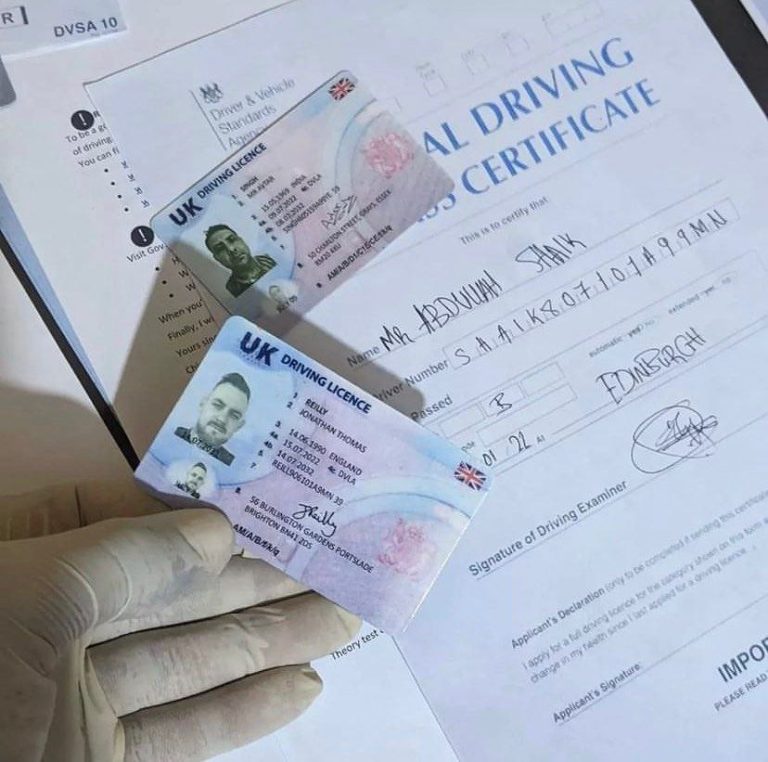 order new driving license