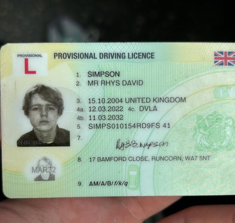 change address driving licence